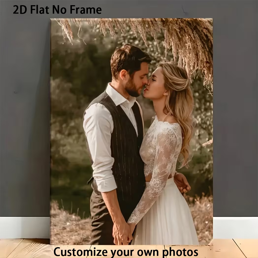 Home And Textiles - Custom Photo Canvas Poster — Multiple