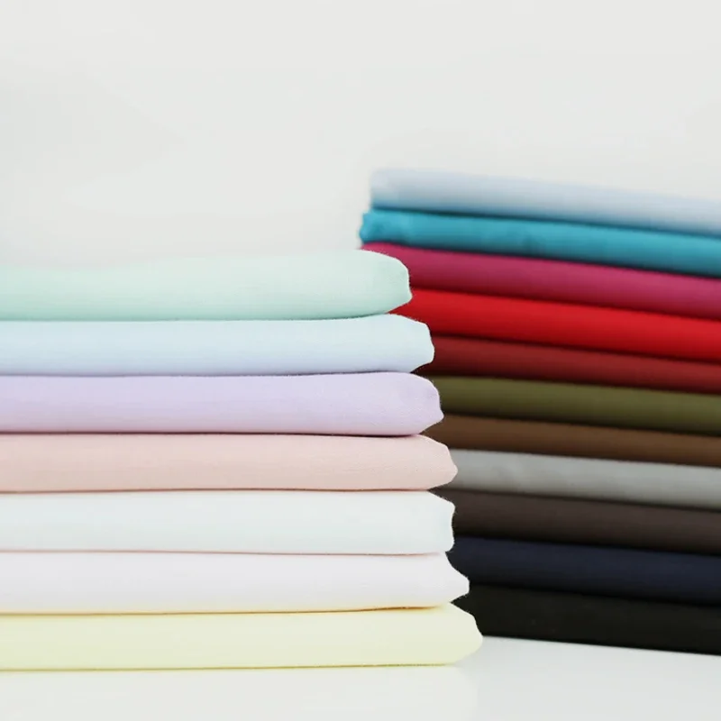 Cotton Twill Satin Fabric Soli - Quilt Cotton Summer のレビューと価格
