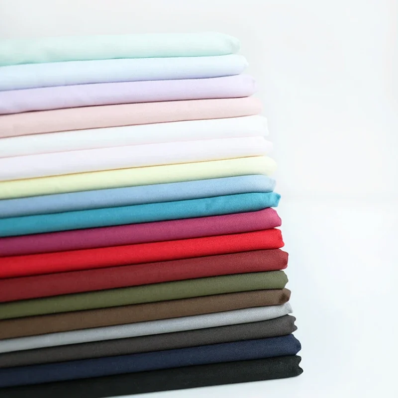 Cotton Twill Satin Fabric Soli - Quilt Cotton Summer のレビューと価格