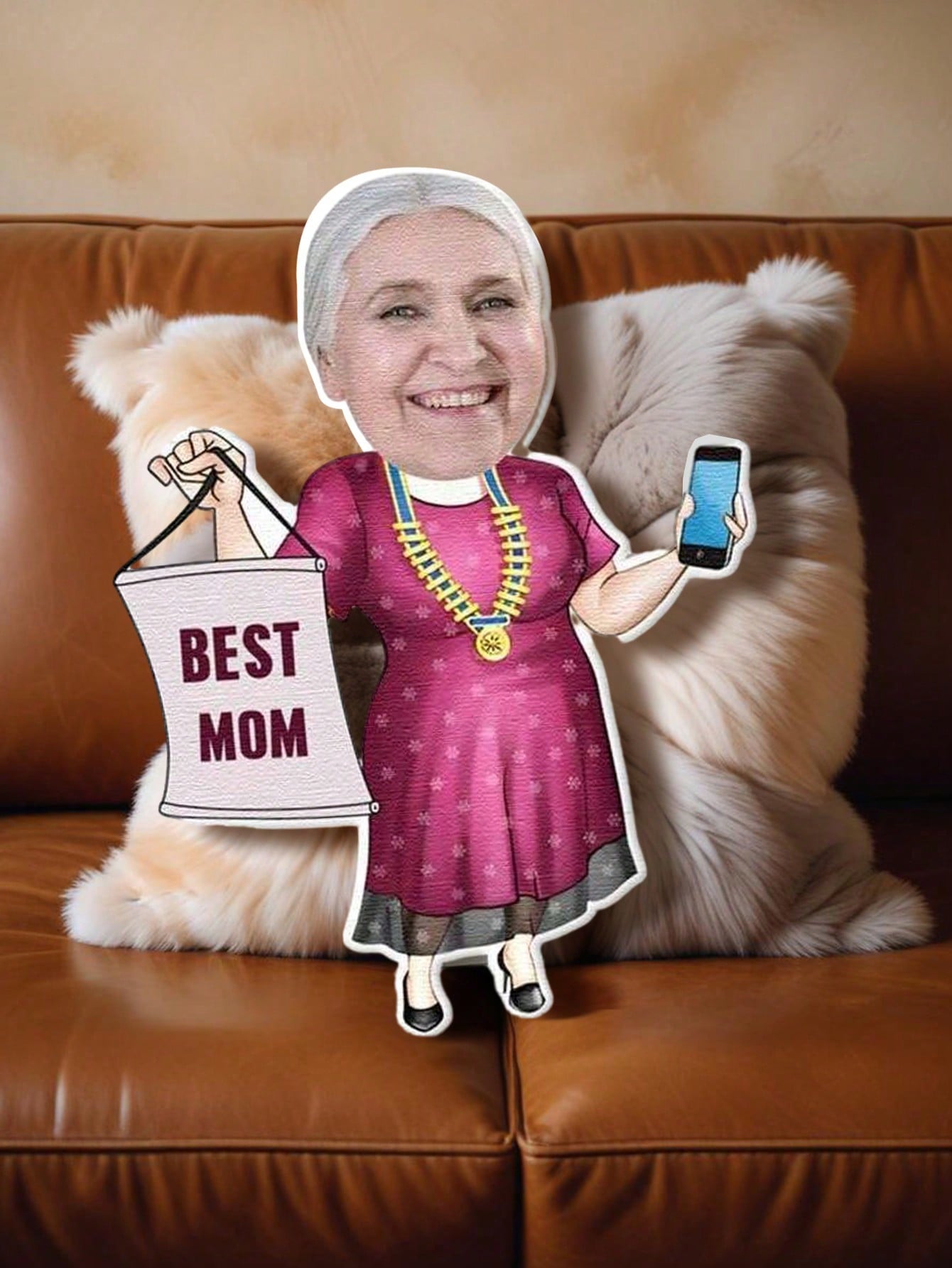1pc Custom Face Pillow Persona - Home And Textiles のレビューと価格