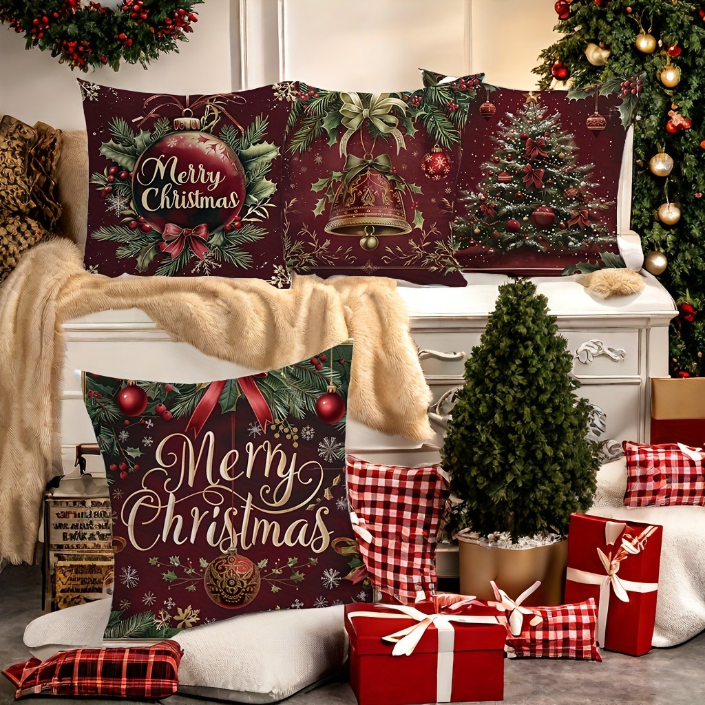 Festive Christmas Pillowcases: - Your Home Textiles のレビューと価格