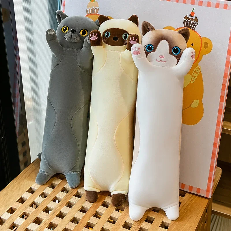 50~110cm Squishy Cat Long Doll - Bolster Pillow Long のレビューと価格