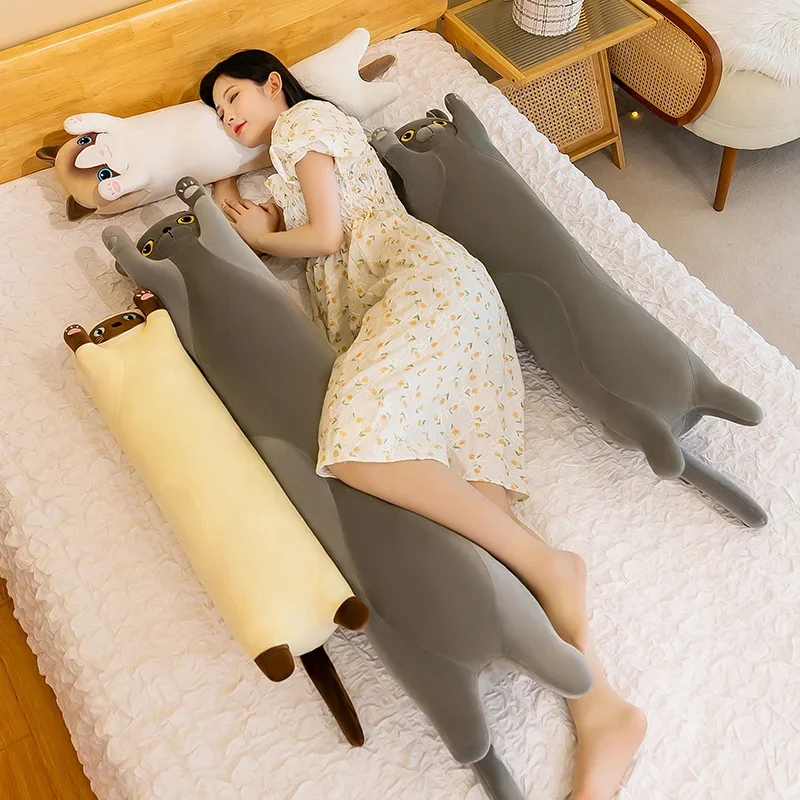 50~110cm Squishy Cat Long Doll - Bolster Pillow Long のレビューと価格
