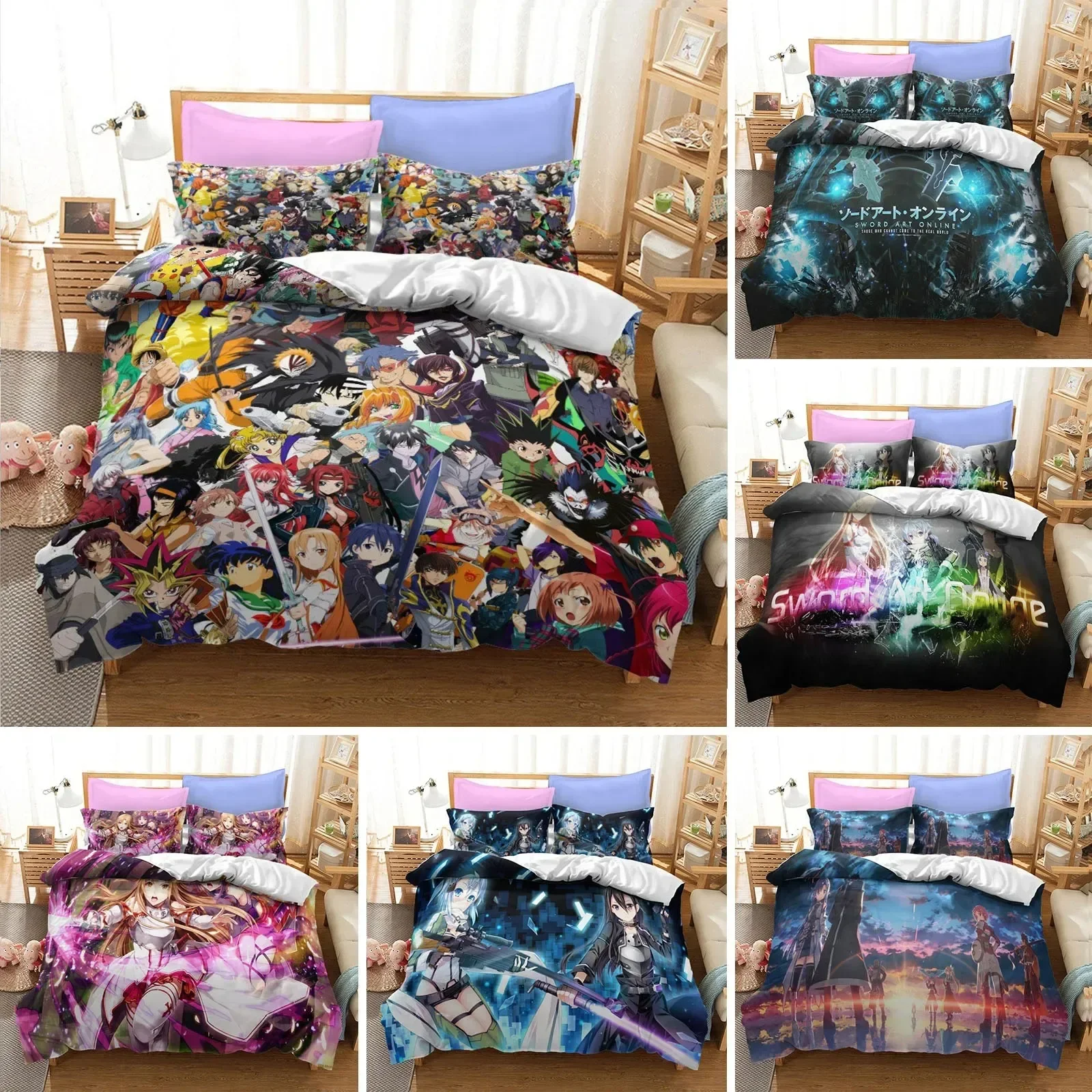 Anime Sword Art Online Bedding - Home Textiles Online のレビューと価格