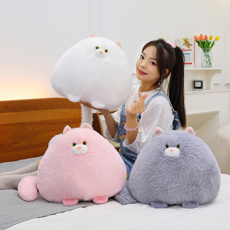 Cute Chubby Cat Dolls Plush To - Bolster Pillow Long のレビューと価格