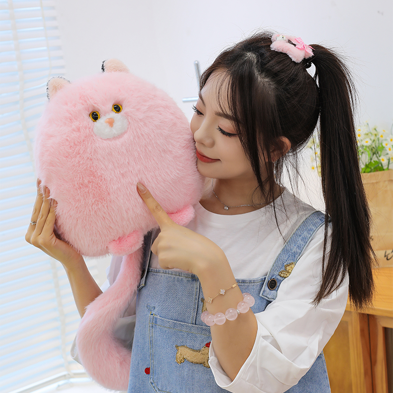 Cute Chubby Cat Dolls Plush To - Bolster Pillow Long のレビューと価格