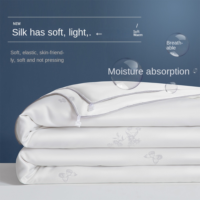 100% Mulberry Silk Comforters  - Quilt Cotton Summer のレビューと価格