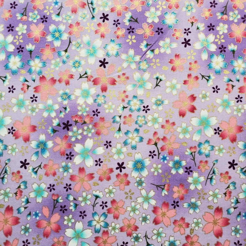Cotton Gold Foil Printed Fabri - Japanese Home Textiles のレビューと価格