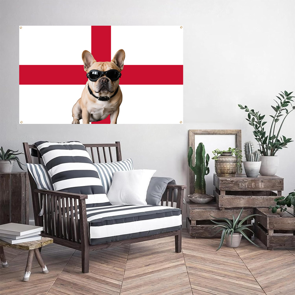 1pc 2D FLAT Personalize Englan - Home And Textiles のレビューと価格