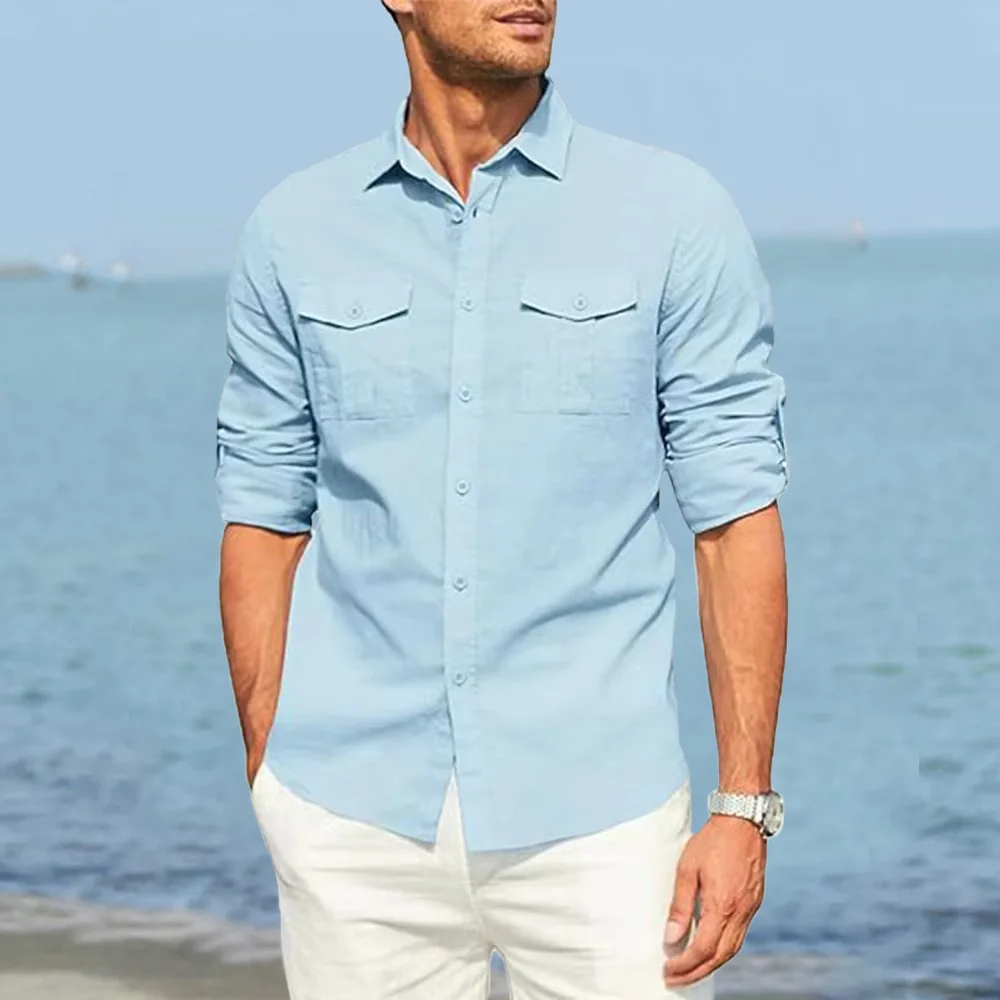Autumn New Men's Pure Color Sh - Quilt Cotton Summer のレビューと価格