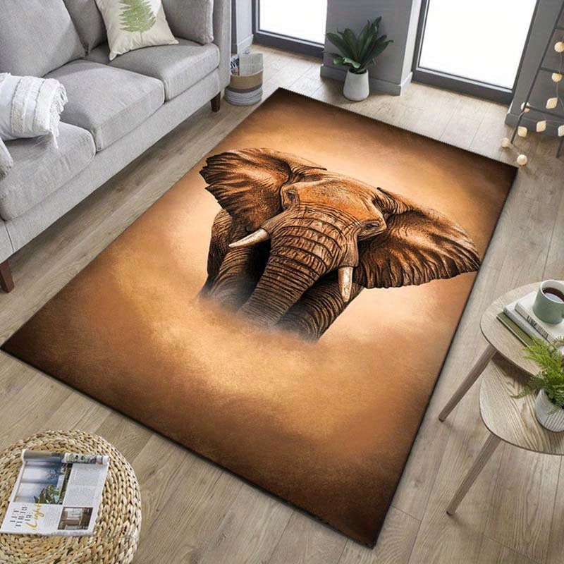 Elephant Portrait Rug for Safa - Your Home Textiles のレビューと価格