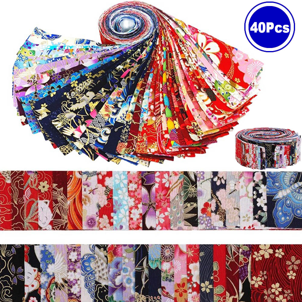 Japanese Strips Fabric 100% Co - Japanese Home Textiles のレビューと価格