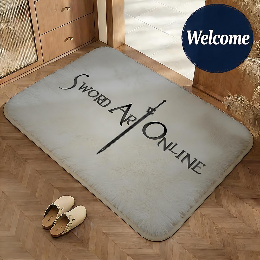 Soft Flannel Floor Mat Anime S - Home Textiles Online のレビューと価格