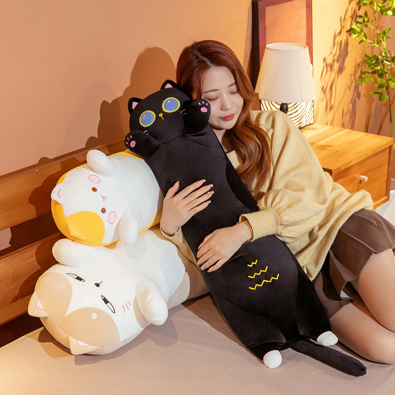 1PC 90~130cm Long Giant Cats P - Bolster Pillow Long のレビューと価格