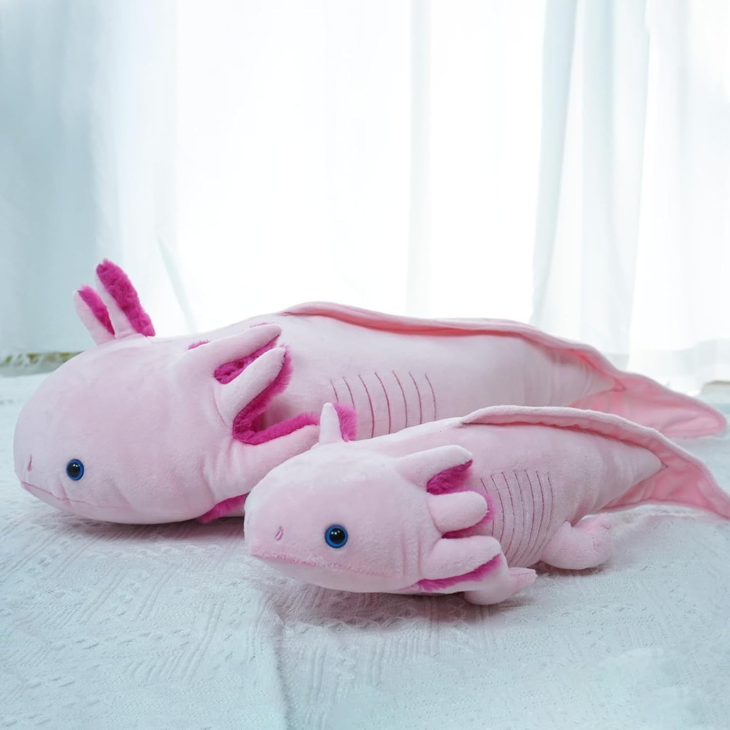 Kawaii Colorful Newt Plush Toy - Bolster Pillow Long のレビューと価格