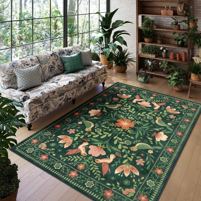 Vintage Floral Plant Patterns  - Home Textiles Online のレビューと価格