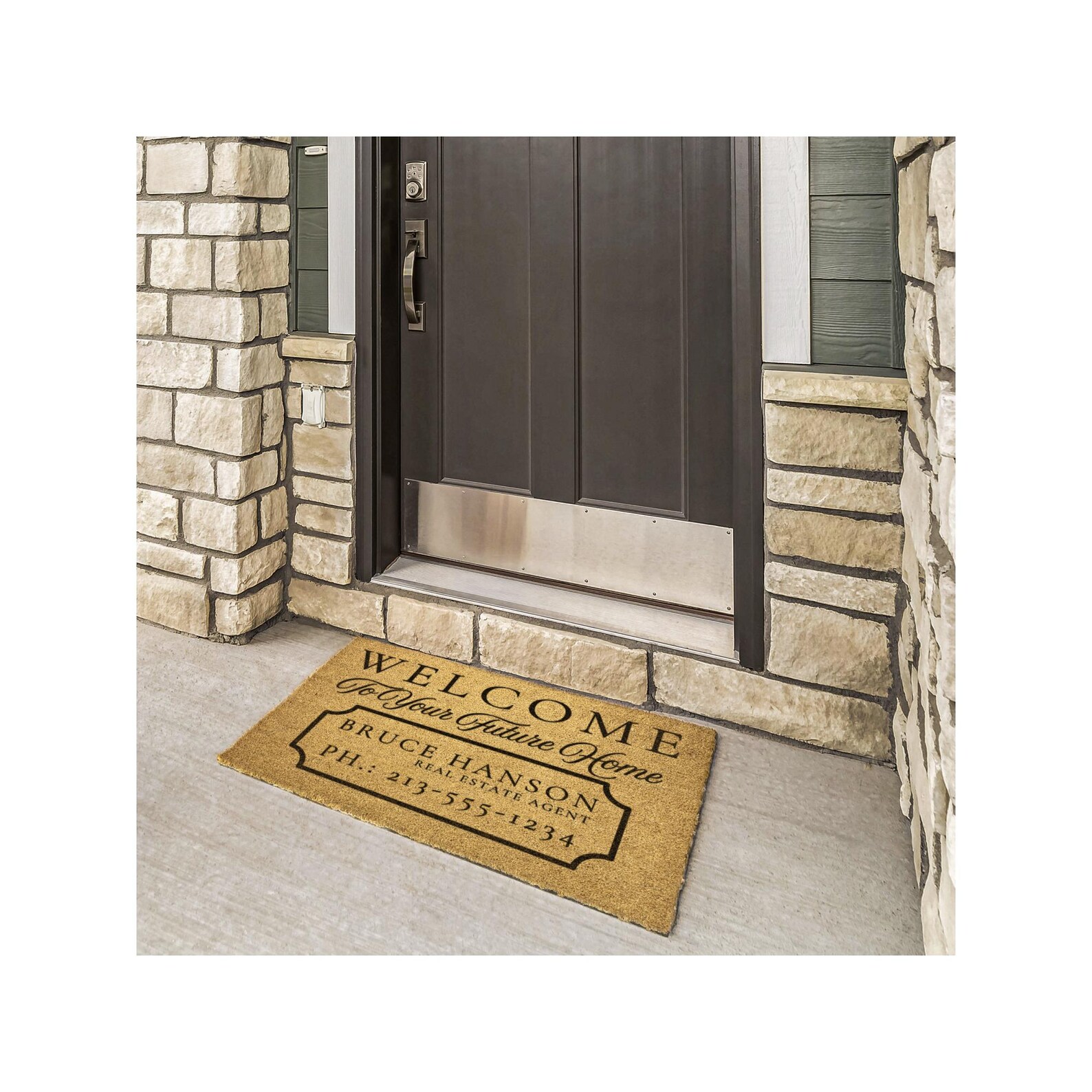 Persoanlized Welcome Doormat N - Home Textiles Company のレビューと価格