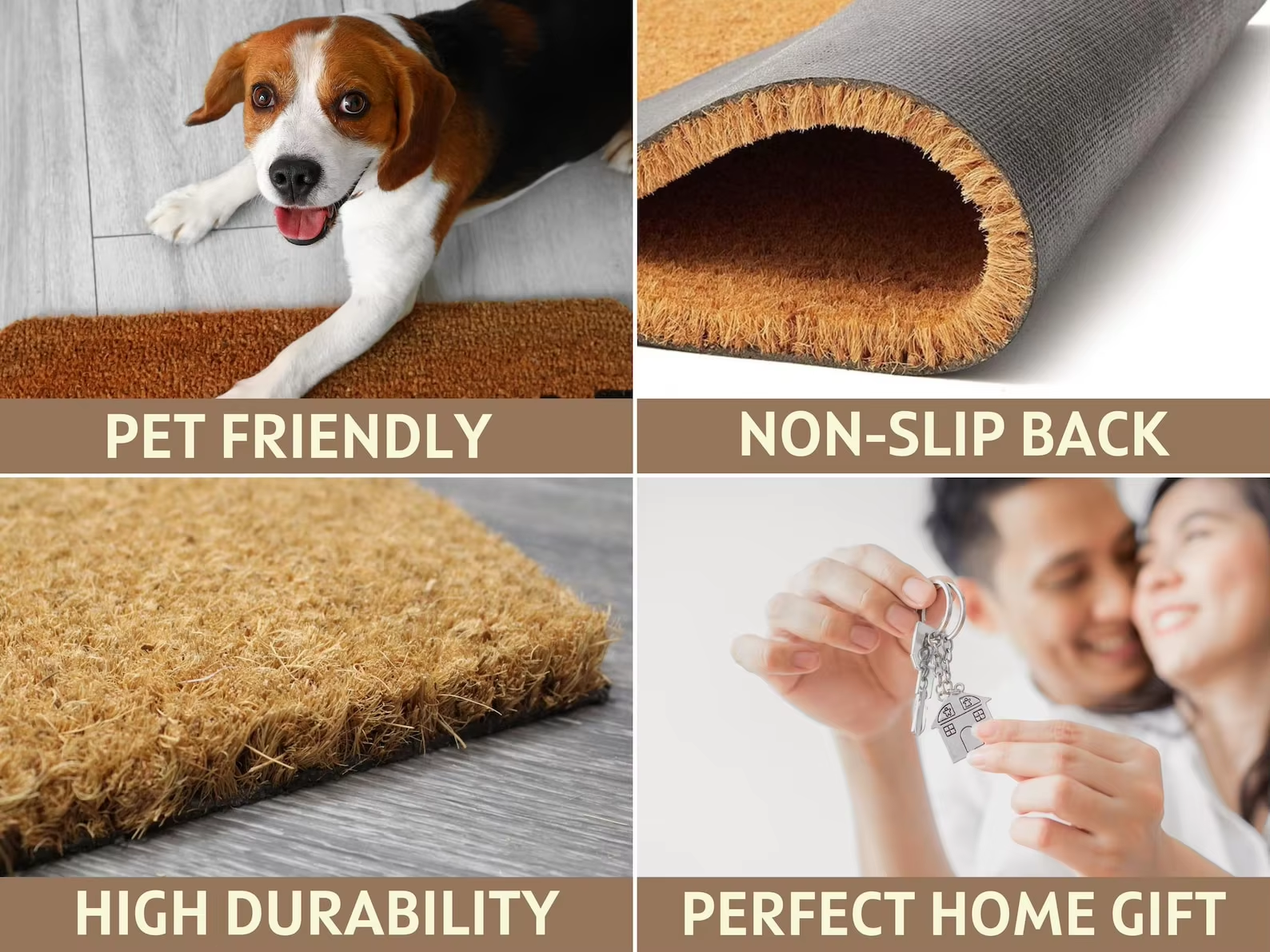 Persoanlized Welcome Doormat N - Home Textiles Company のレビューと価格