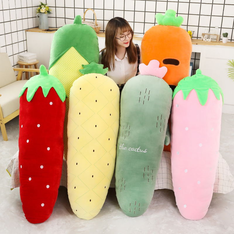 50/70/120CM Long Fruits Plush  - Bolster Pillow Long のレビューと価格