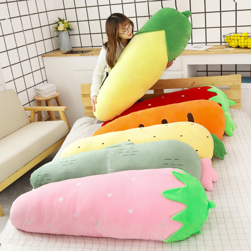50/70/120CM Long Fruits Plush  - Bolster Pillow Long のレビューと価格