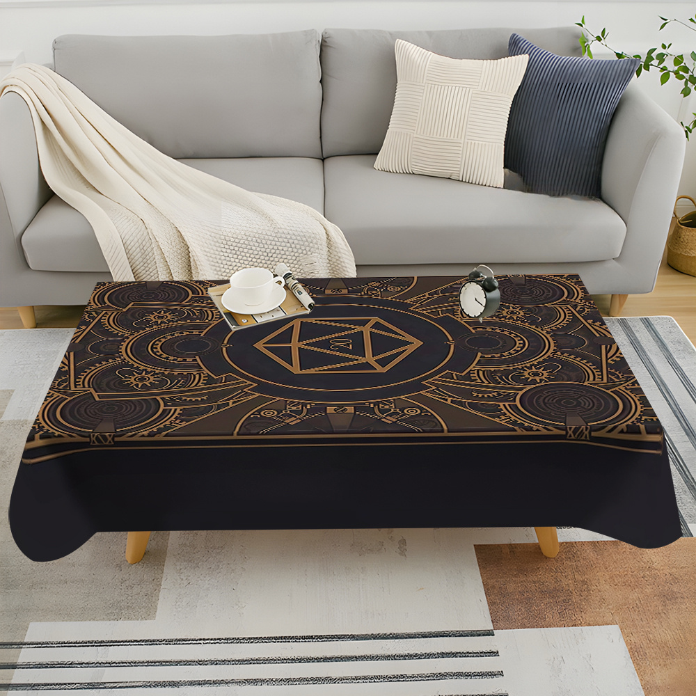 Steampunk Black Golden Gear Pa - Home And Textiles のレビューと価格