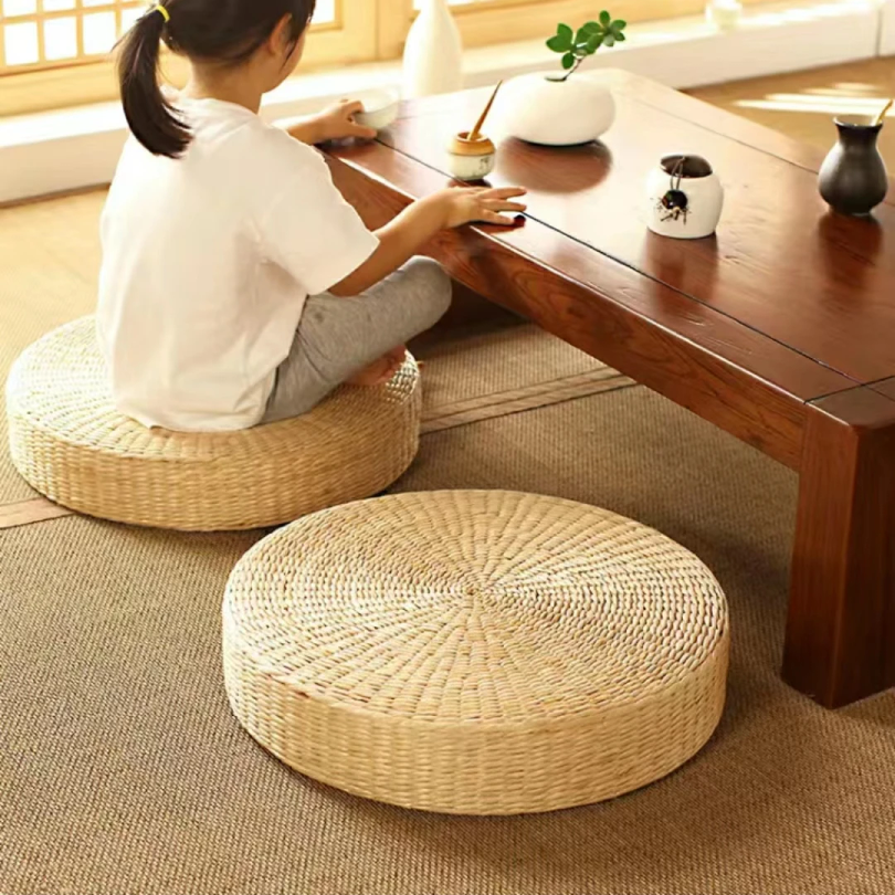 Hot 40cm*40cm Handmade Woven N - Japanese Home Textiles のレビューと価格