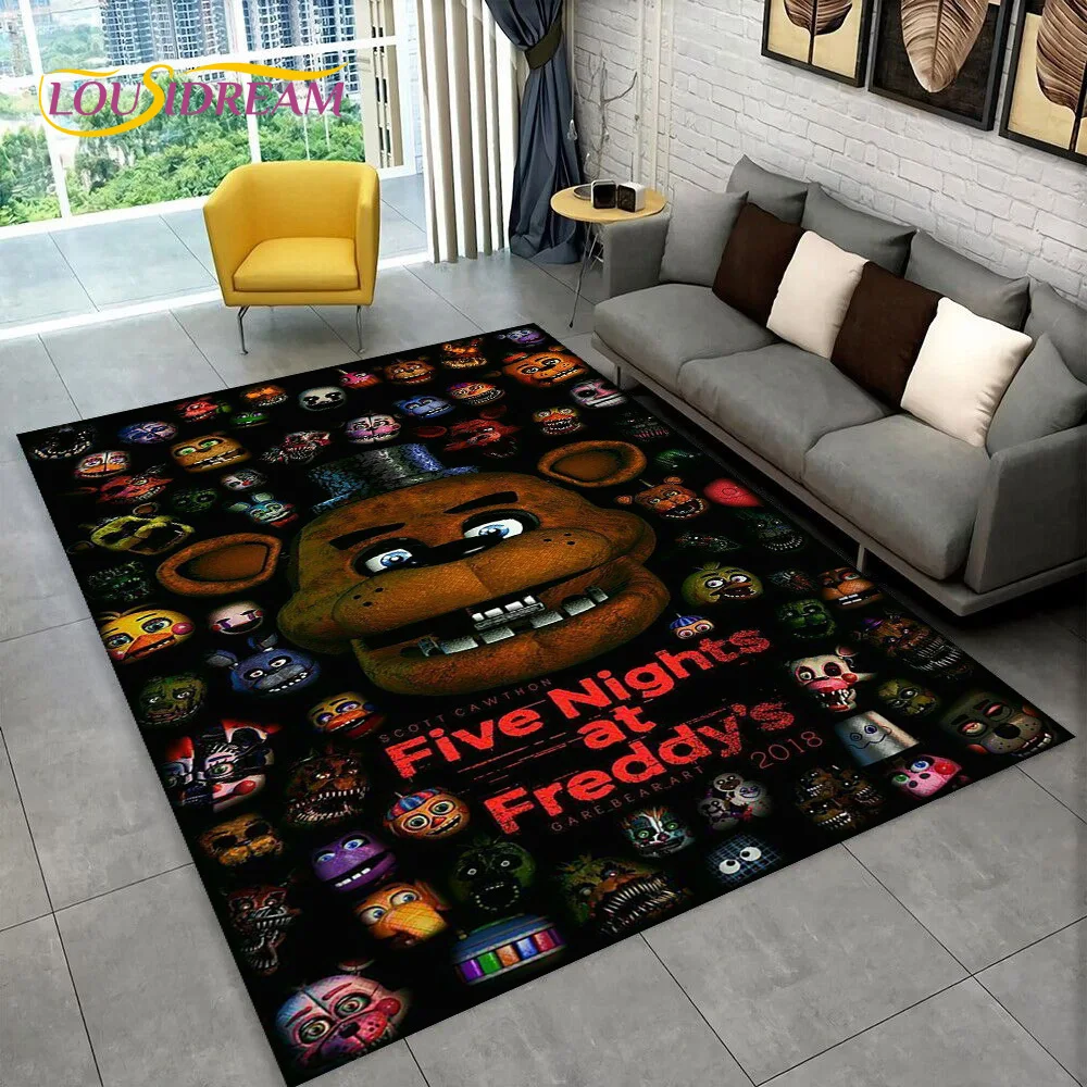 Horror Game FNAF Freddy Movie  - Home Textiles Online のレビューと価格