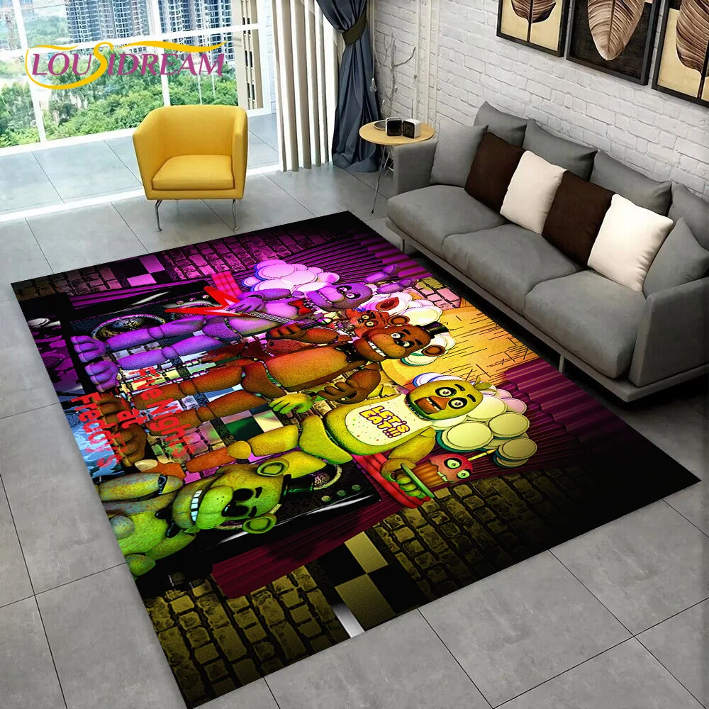 Horror Game FNAF Freddy Movie  - Home Textiles Online のレビューと価格