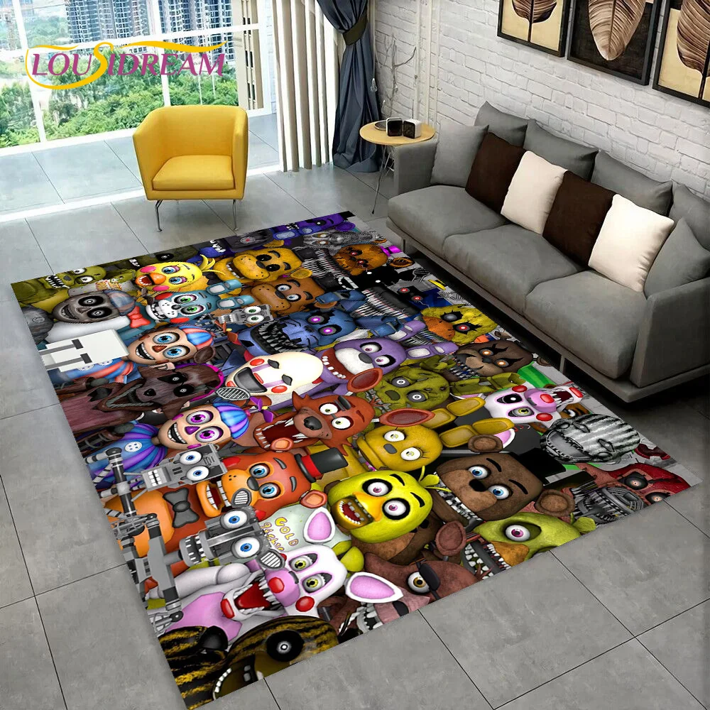Horror Game FNAF Freddy Movie  - Home Textiles Online のレビューと価格