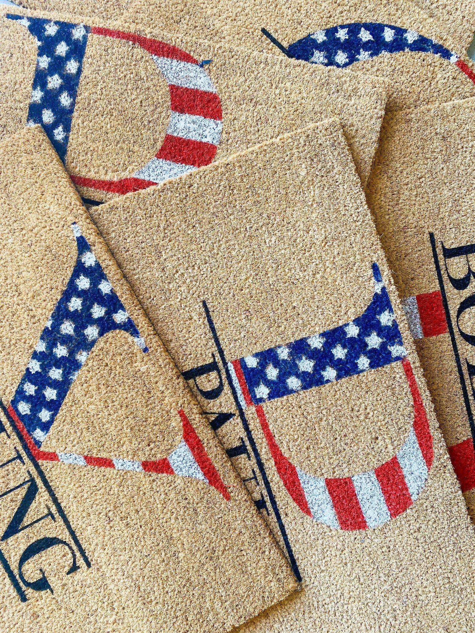Personalized American Flag Gra - Home Textiles Company のレビューと価格