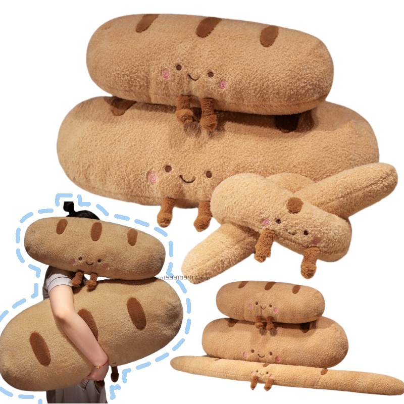 Soft Long Baguett Throw Pillow - Bolster Pillow Long のレビューと価格