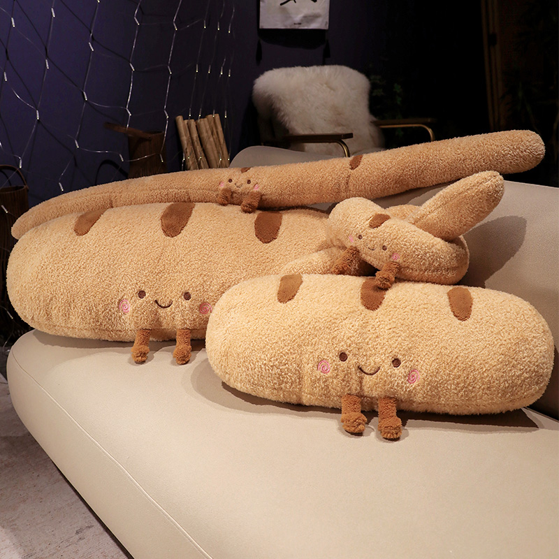 Soft Long Baguett Throw Pillow - Bolster Pillow Long のレビューと価格