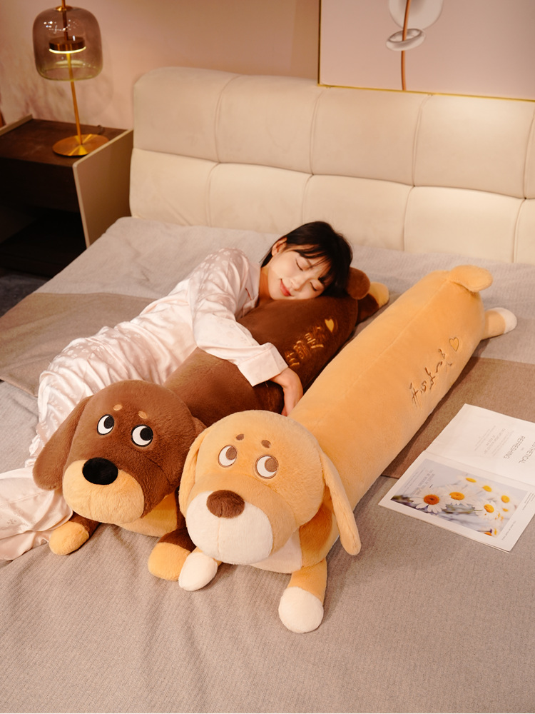 80cm New Huggable Dachshund Pl - Bolster Pillow Long のレビューと価格