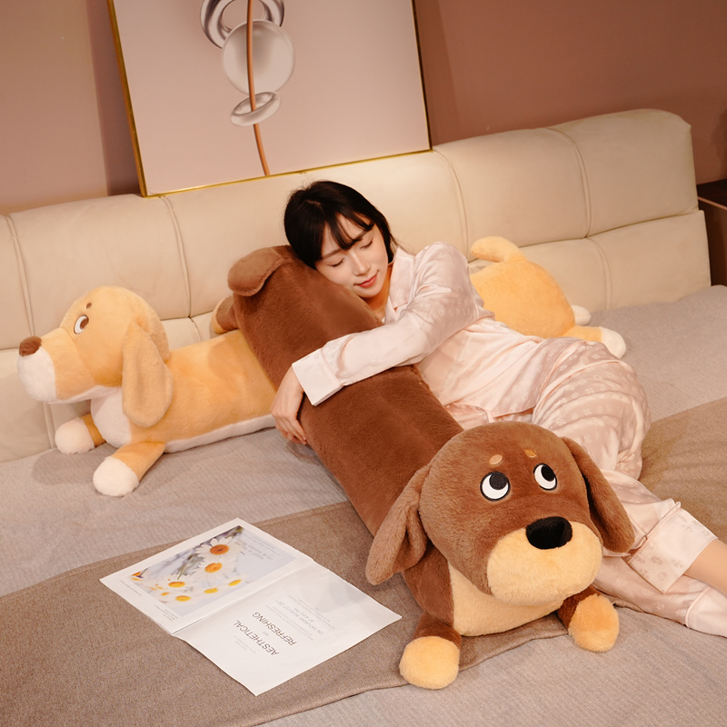 80cm New Huggable Dachshund Pl - Bolster Pillow Long のレビューと価格