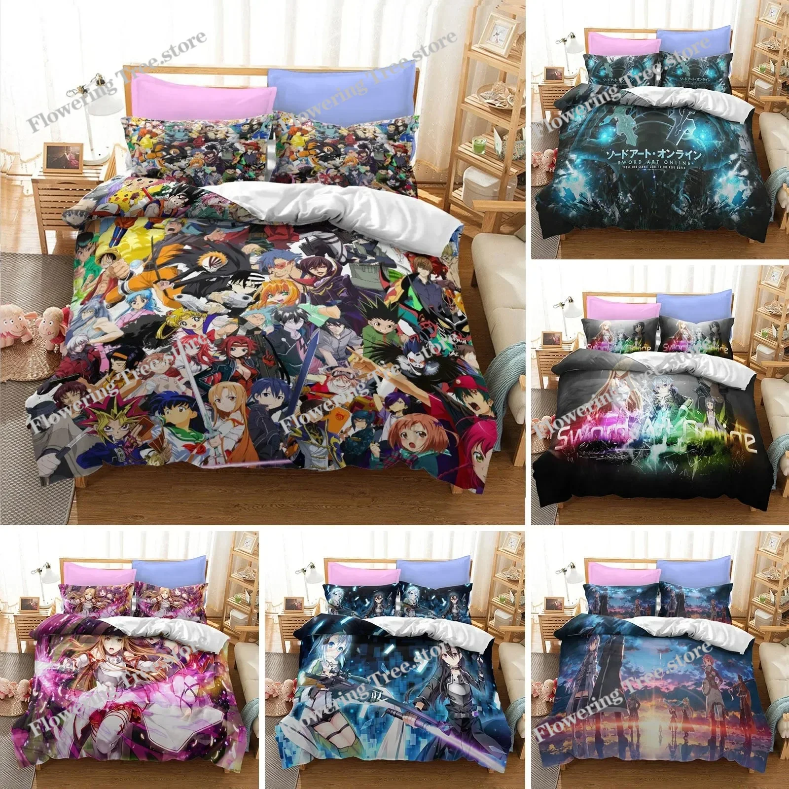 Anime Sword Art Online Bedding - Home Textiles Online のレビューと価格