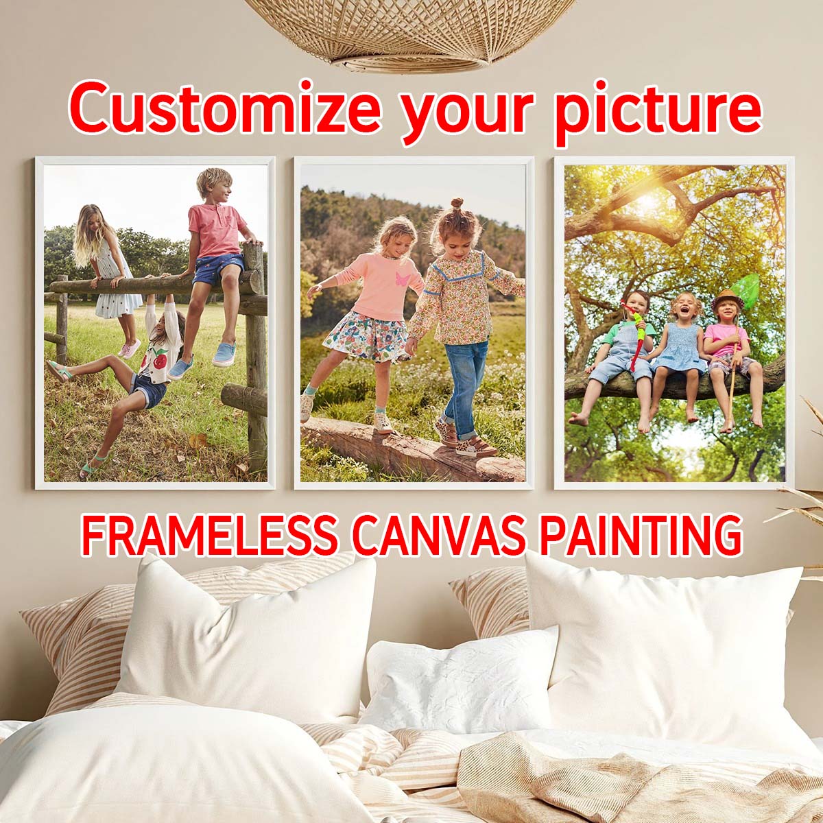 Custom photo canvas printing,  - Home And Textiles のレビューと価格
