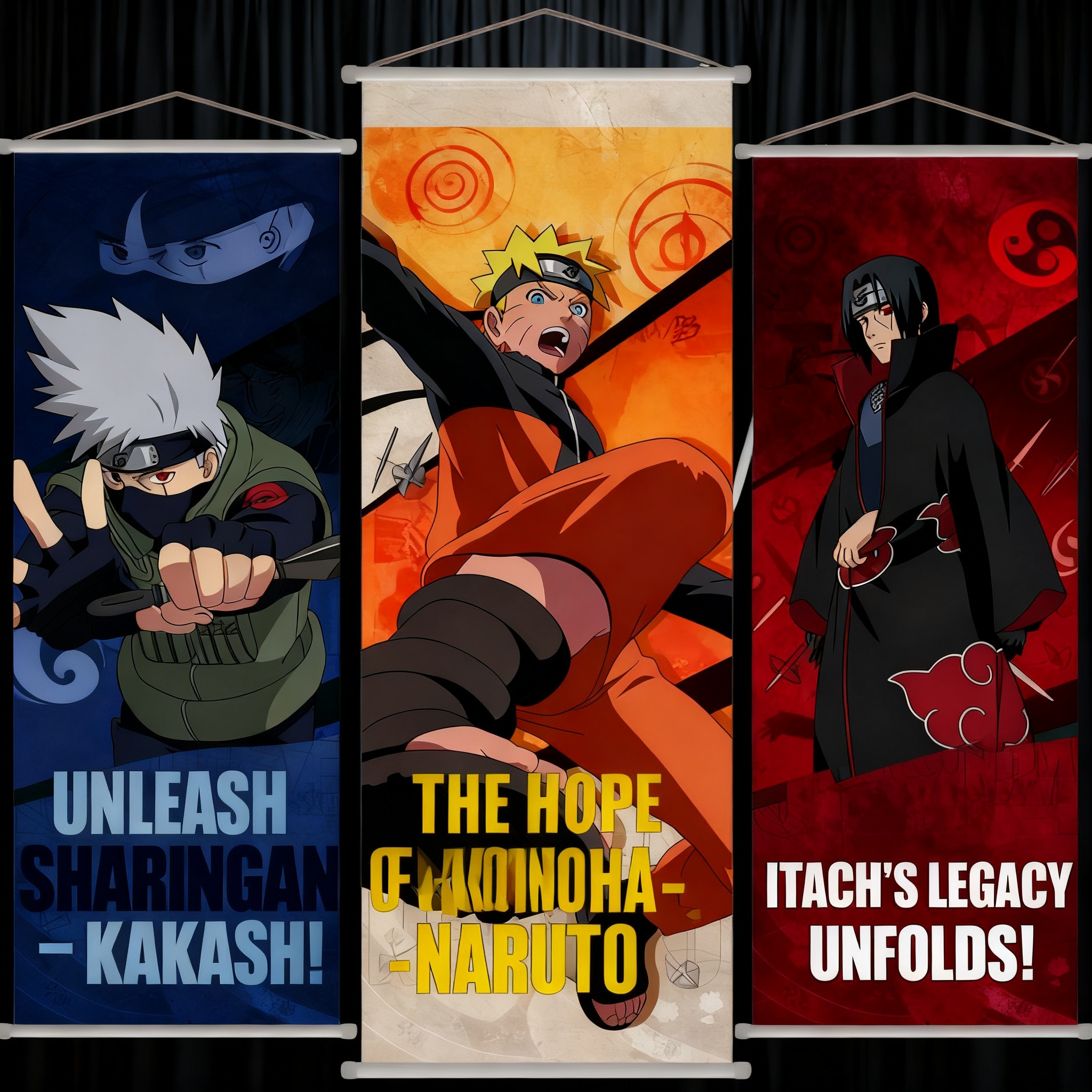 Naruto Anime Uzumaki Long Scro - Home And Textiles のレビューと価格